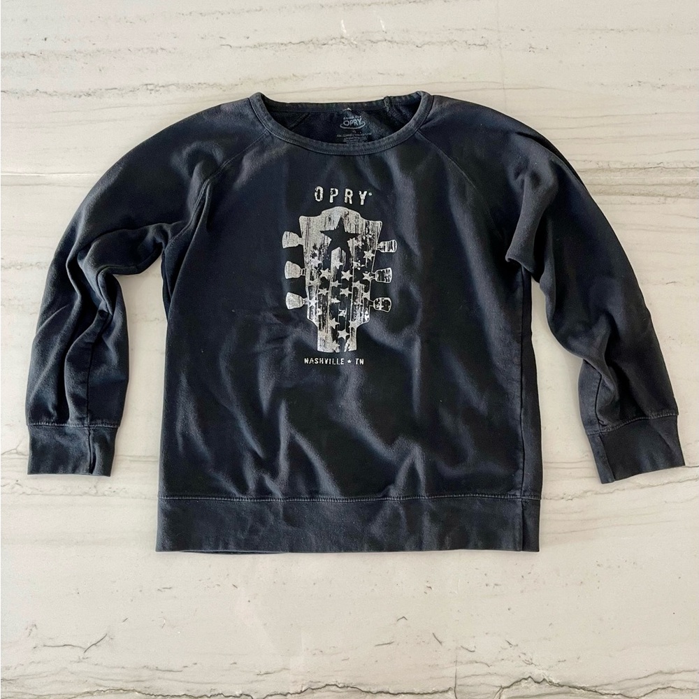 Grand Ole Opry women’s black sweatshirt size XL - Picture 1 of 5
